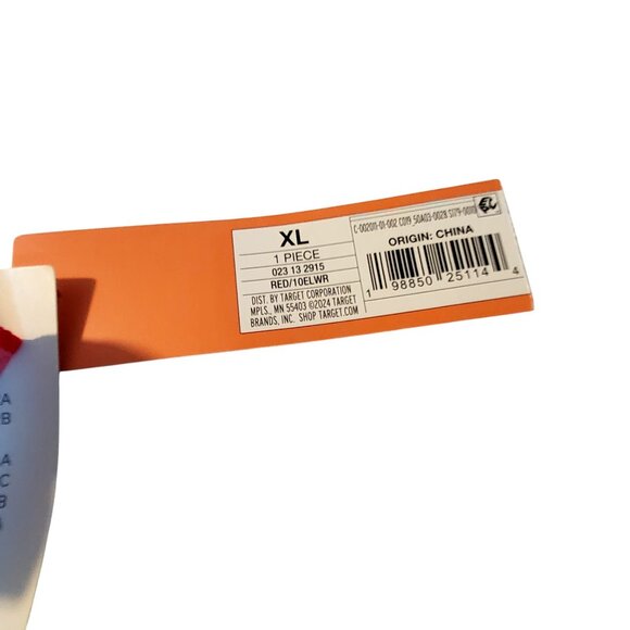 Colsie Red & White Checkered Ruffle Trim Crop Top  Size  XL Adjustable Straps - Picture 3 of 10